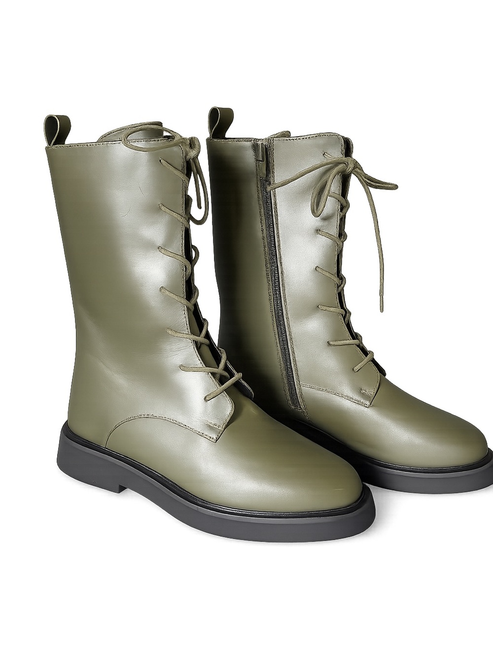 Anthropologie Pilcro Lace Up Women’s
Stompy Boots Size 7.5 Green Combat Fall